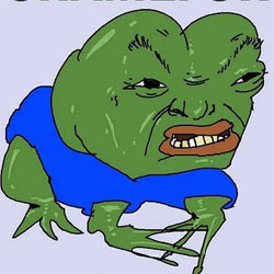 Sad pepe 发怒Frog 表情